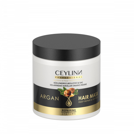 Маска для волос аргановая CEYLINN PROFESSIONAL CEYLINN ARGAN HAIR MASK, 500 мл